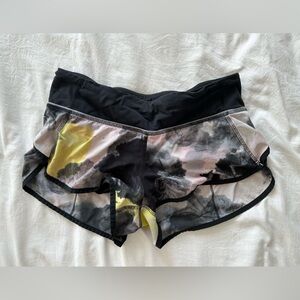 OG TIE DYE LULULEMON SHORTS